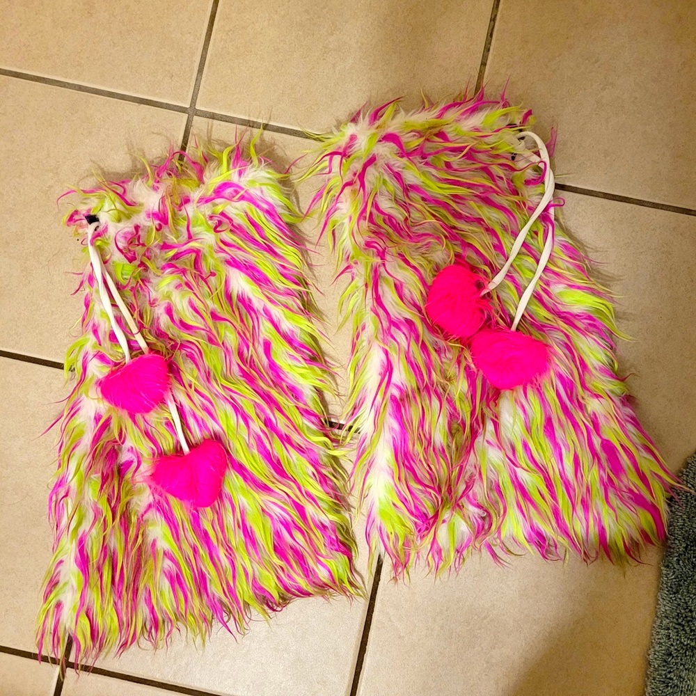 Furry Leg Warmers